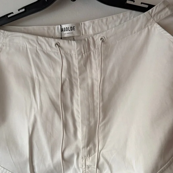NEW AGOLDE ginerva cargo pant in white S